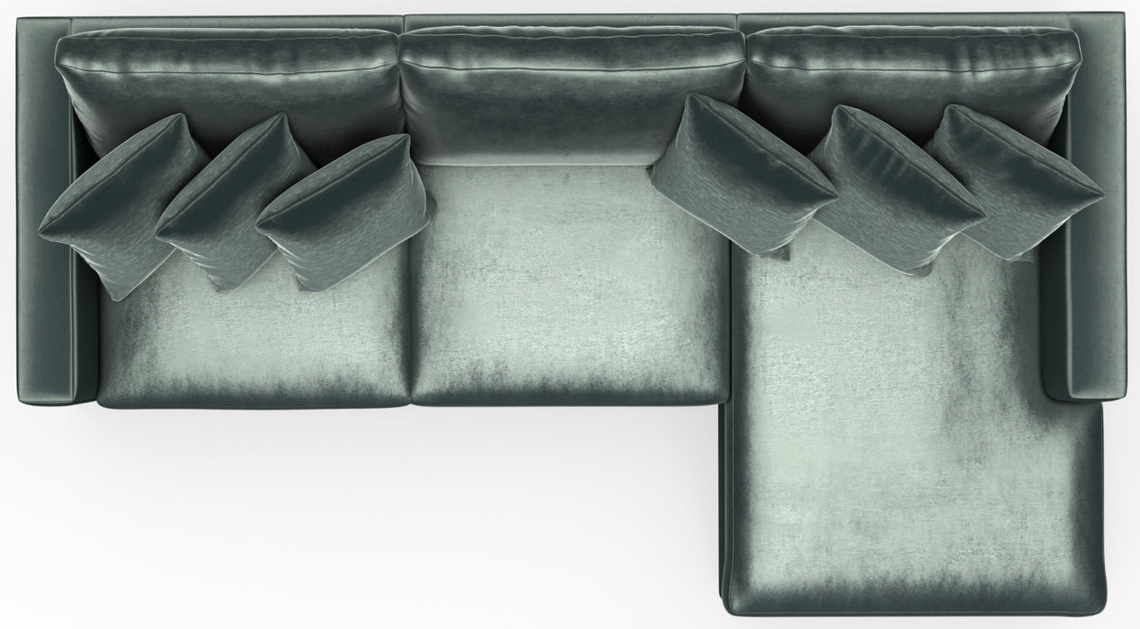 Jackson Furniture - Remington 4 Piece Modular Sectional in Pine - 2245-36-31-76-12-PINE-MTO - GreatFurnitureDeal