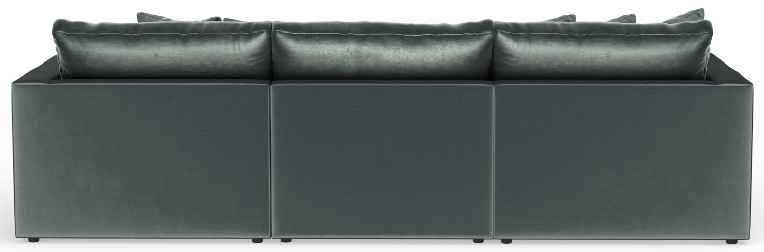 Jackson Furniture - Remington 3 Piece Modular Sectional in Pine - 2245-36-31-37-PINE-MTO - GreatFurnitureDeal