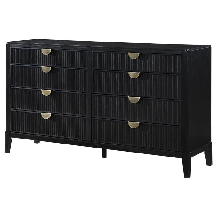 Coaster Furniture - Brookmead 8-Drawer Dresser in Black - 224713 - GreatFurnitureDeal