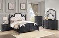 Coaster Furniture - Celina 5-Piece King Bedroom Set Black - 224761KE-S5 - GreatFurnitureDeal