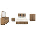 Coaster Furniture - Terrace 5-Piece California King Bedroom Set Ash Brown - 224900KW-S5 - GreatFurnitureDeal