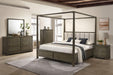 Coaster Furniture - Gran Park 5-Piece Canopy King Bedroom Set Dark Cocoa - 224931KE-S5 - GreatFurnitureDeal