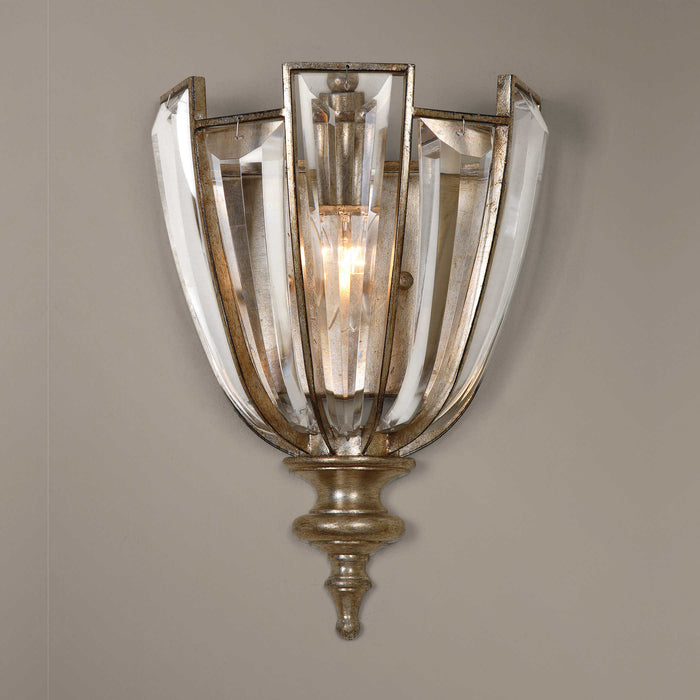 Uttermost - Vicentina 1 Light Crystal Wall Sconce - 22494