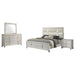 Coaster Furniture - Olivia 4-Piece King Bedroom Set in Pearl White - 224951KE-S4 - GreatFurnitureDeal