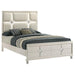 Coaster Furniture - Olivia Queen Panel Bed LED Headboard in Pearl White - 224951Q - GreatFurnitureDeal