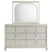 Coaster Furniture - Olivia 6-Drawer Dresser and LED Mirror Pearl White - 224953M - GreatFurnitureDeal