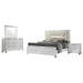 Coaster Furniture - Marmore 4-Piece King Bedroom Set White - 224961KE-S4 - GreatFurnitureDeal