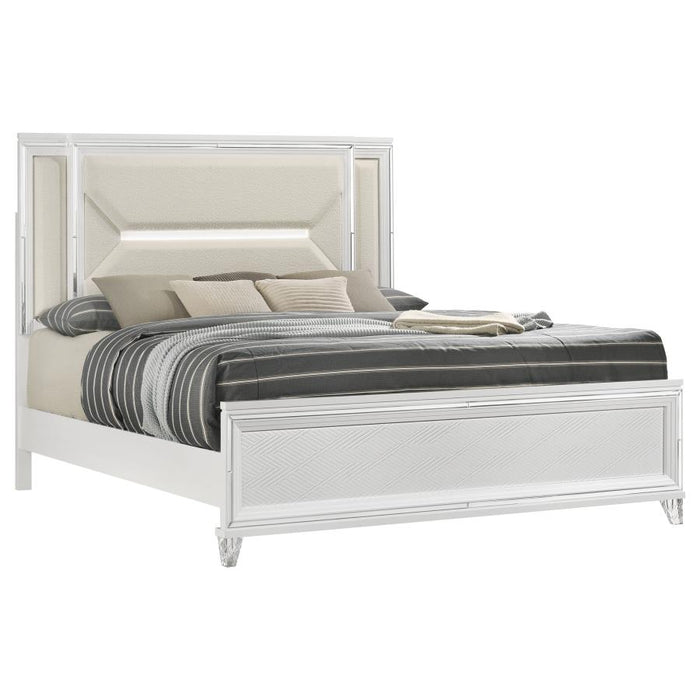 Coaster Furniture - Marmore 5-Piece Queen Bedroom Set White - 224961Q-S5 - GreatFurnitureDeal