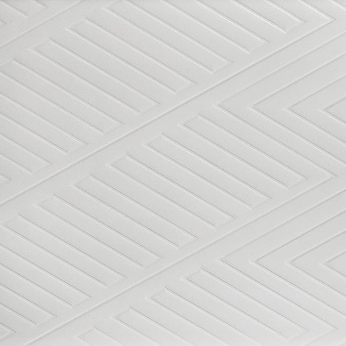 Coaster Furniture - Marmore 64-inch King Panel Bed LED Headboard White - 224961KE - GreatFurnitureDeal