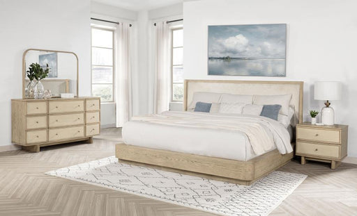 Coaster Furniture - Kailani 4-Piece California King Bedroom Set Beige Oak in Beige Oak - 225041KW-S4 - GreatFurnitureDeal