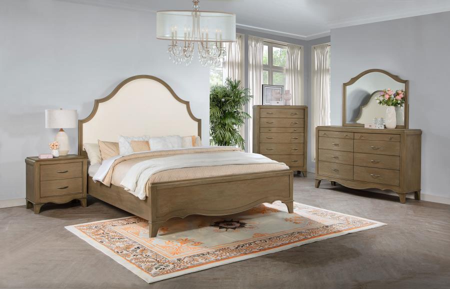 Coaster Furniture - Revello 5-Piece California King Bedroom Set Washed Mango - 225051KW-S5 - GreatFurnitureDeal