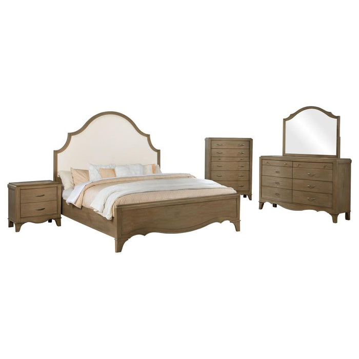 Coaster Furniture - Revello 5-Piece Queen Bedroom Set Washed Mango - 225051Q-S5 - GreatFurnitureDeal