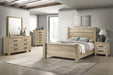 Coaster Furniture - Oakglen 4-Piece King Bedroom Set in Weathered Oak - 225101KE-S4 - GreatFurnitureDeal