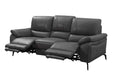 ESF Furniture - 2934 Sofa w/ 2 Electric Recliner in Dark Grey - 29343DARK GREY - GreatFurnitureDeal