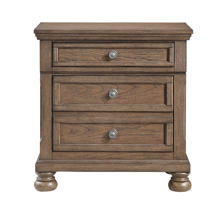 Homelegance - Bethel 5 Piece Queen Bedroom Set in Wire Brushed Antique Brown - 2259BR-1*9 - GreatFurnitureDeal