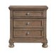 Homelegance - Bethel 3 Piece California King Bedroom Set in Wire Brushed Antique Brown - 2259KBR-1CK*3 - GreatFurnitureDeal