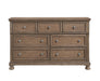 Homelegance - Bethel 4 Piece Queen Bedroom Set in Wire Brushed Antique Brown - 2259BR-1*4 - GreatFurnitureDeal