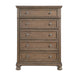 Homelegance - Bethel 5 Piece Queen Bedroom Set in Wire Brushed Antique Brown - 2259BR-1*9 - GreatFurnitureDeal