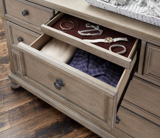 Homelegance - Bethel Dresser in Wire Brushed Gray - 2259GY-5 - GreatFurnitureDeal