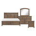 Homelegance - Bethel 4 Piece Queen Bedroom Set in Antique Brown - 2259BR-1*4 - GreatFurnitureDeal