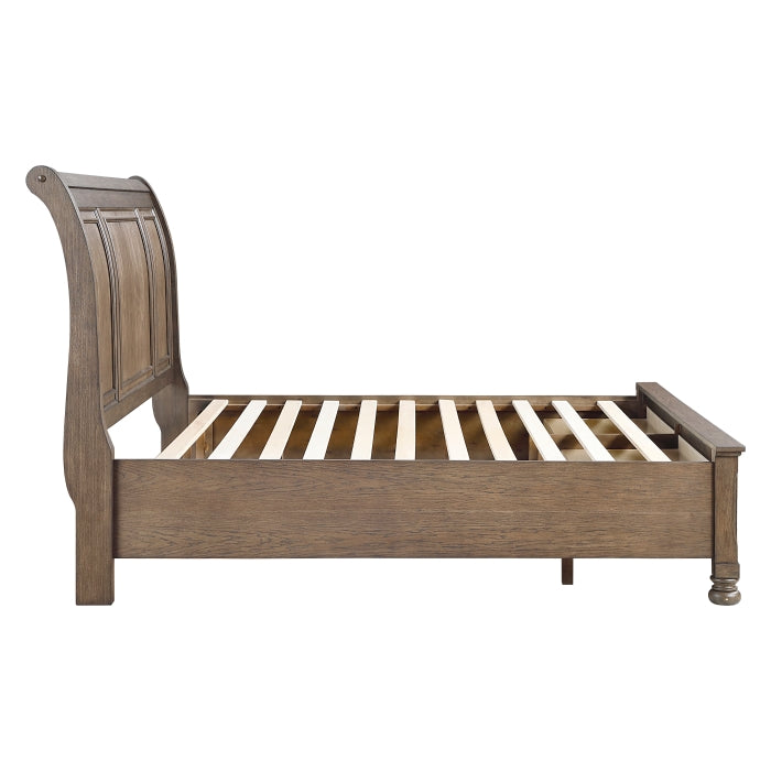 Homelegance - Bethel 5 Piece California King Bedroom Set in Antique Brown - 2259KBR-1CK-5SET - GreatFurnitureDeal