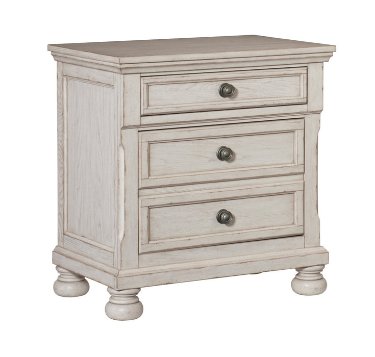 Homelegance - Bethel 3 Piece King Platform Bedroom Set in Wire-Brushed White - 2259KW-1EK-3SET - GreatFurnitureDeal