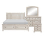 Homelegance - Bethel Dresser in Wire Brushed White - 2259W-5 - GreatFurnitureDeal