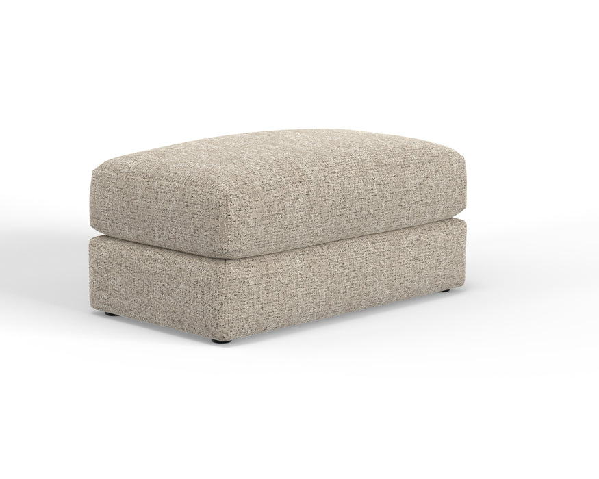 Jackson Furniture - Brett Chair 1/2 with Ottoman in Honey - 226501-226510-HONEY - GreatFurnitureDeal