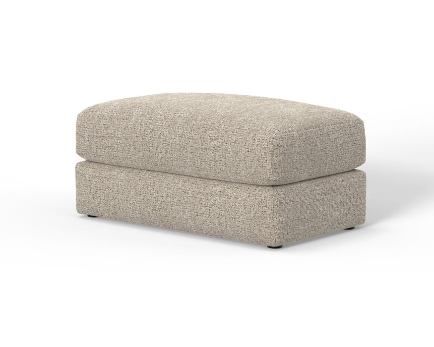 Jackson Furniture - Brett Chair 1/2 with Ottoman in Honey - 226501-226510-HONEY - GreatFurnitureDeal