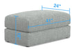 Jackson Furniture - Brett Ottoman in Lotus - 226510-LOTUS - GreatFurnitureDeal