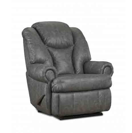 Motion Ease - Knox Big Man's Recliner in Steel - 227-94-14 - GreatFurnitureDeal