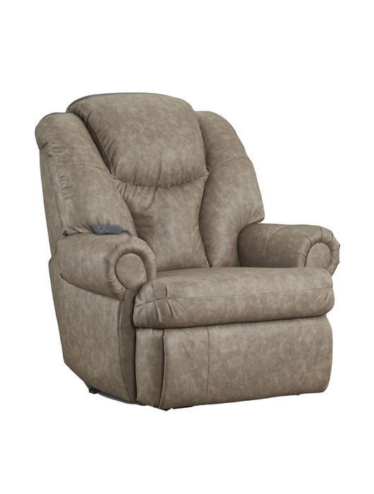 Motion Ease - Knox King Comfort Power Recliner in Taupe - 227-95-17 - GreatFurnitureDeal