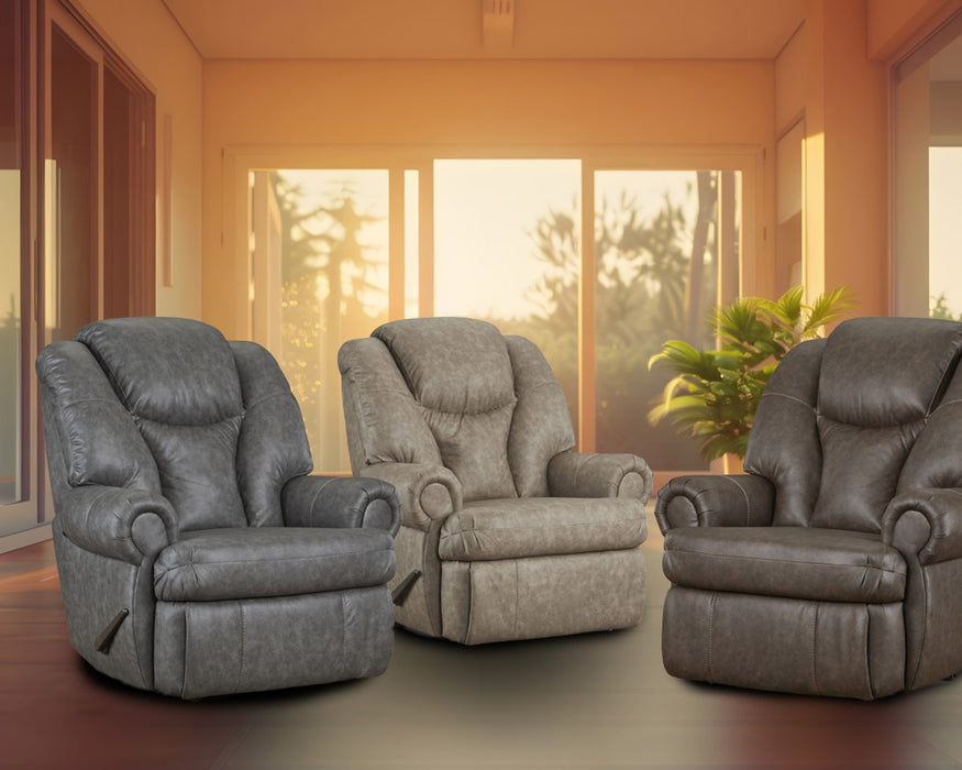 Motion Ease - Knox King Comfort Power Recliner in Taupe - 227-95-17 - GreatFurnitureDeal