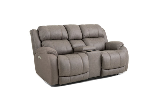 Motion Ease - Charleston Triple Power Loveseat with Zero Gravity Mechanism in Grey - 228-26-17 - GreatFurnitureDeal