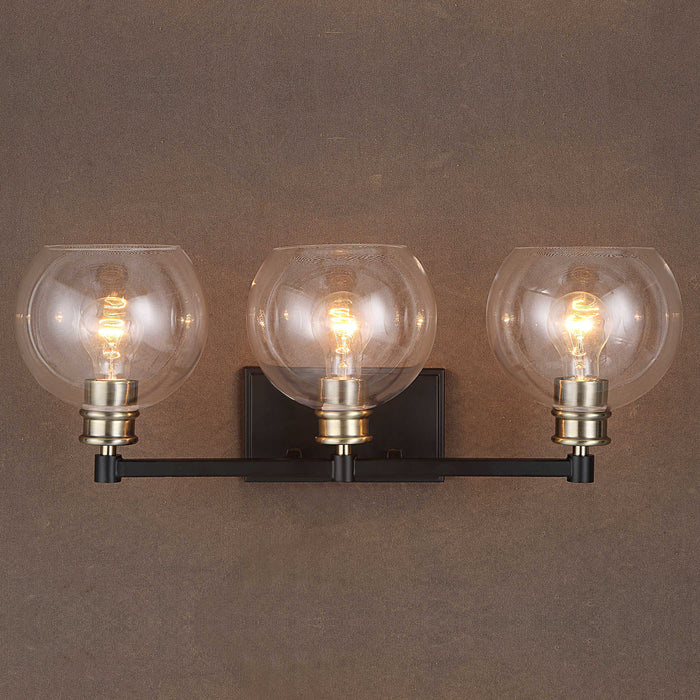 Uttermost - Kent Edison 3 Light Vanity - 22872 - GreatFurnitureDeal