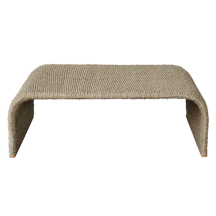 Uttermost - Calabria Woven Seagrass Coffee Table - 22877 - GreatFurnitureDeal