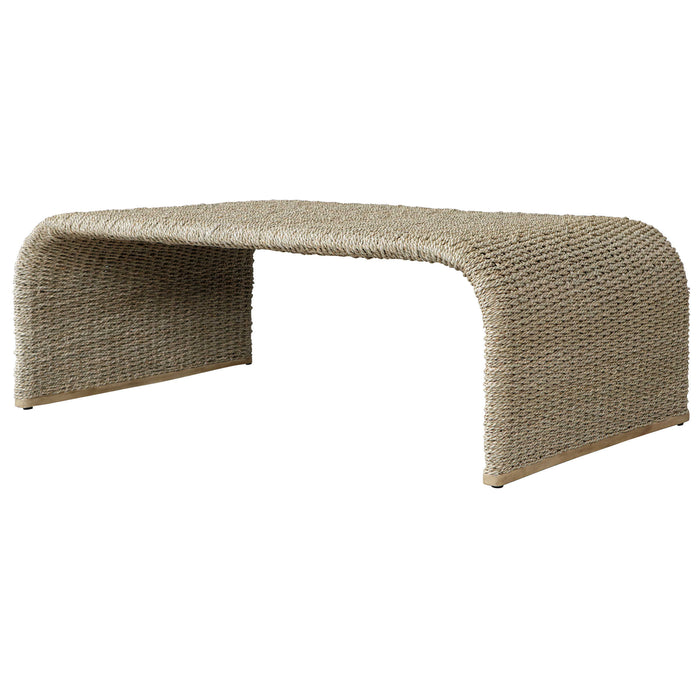 Uttermost - Calabria Woven Seagrass Coffee Table - 22877
