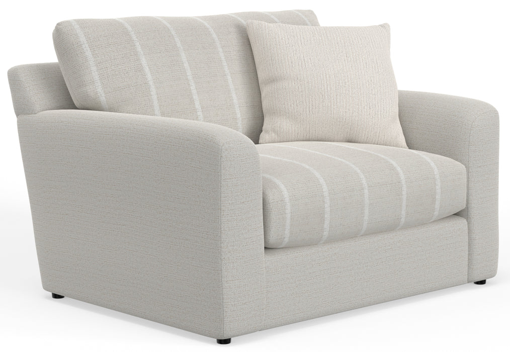 Jackson Furniture - Lindsey 3 Piece Living Room Set in Cotton - 2288-03-02-01-COTTON-MTO - GreatFurnitureDeal