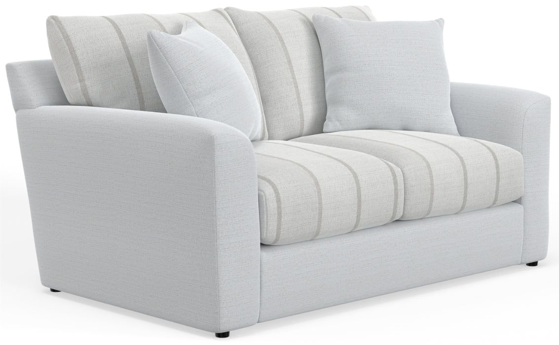 Jackson Furniture - Lindsey Loveseat in Snow - 2288-02-SNOW-MTO - GreatFurnitureDeal