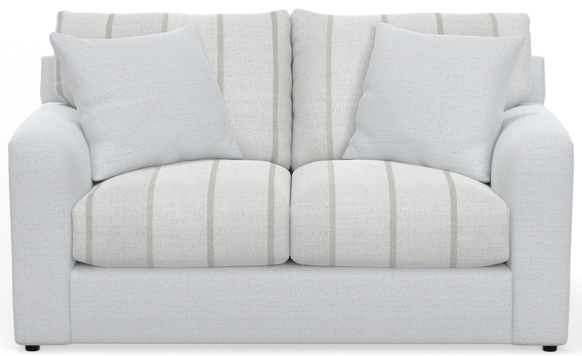 Jackson Furniture - Lindsey 3 Piece Living Room Set in Snow - 2288-03-02-01-SNOW-MTO - GreatFurnitureDeal