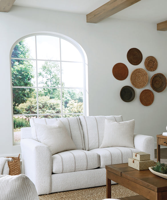 Jackson Furniture - Lindsey 3 Piece Living Room Set in Snow - 2288-03-02-01-SNOW-MTO - GreatFurnitureDeal