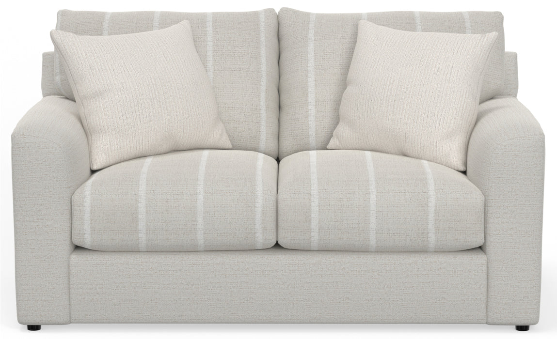 Jackson Furniture - Lindsey 2 Piece Living Room Set in Cotton - 2288-03-02-COTTON-MTO - GreatFurnitureDeal