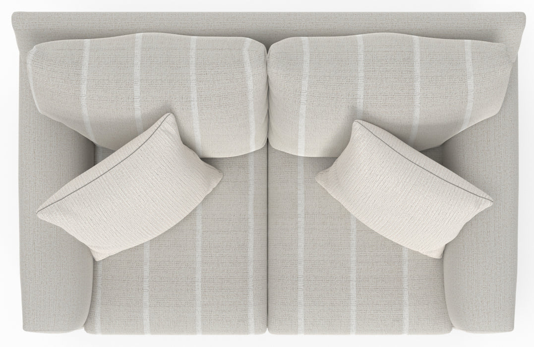 Jackson Furniture - Lindsey Loveseat in Cotton - 2288-02-COTTON-MTO - GreatFurnitureDeal