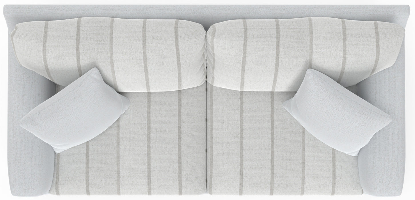 Jackson Furniture - Lindsey Sofa in Snow - 2288-03-SNOW-MTO - GreatFurnitureDeal