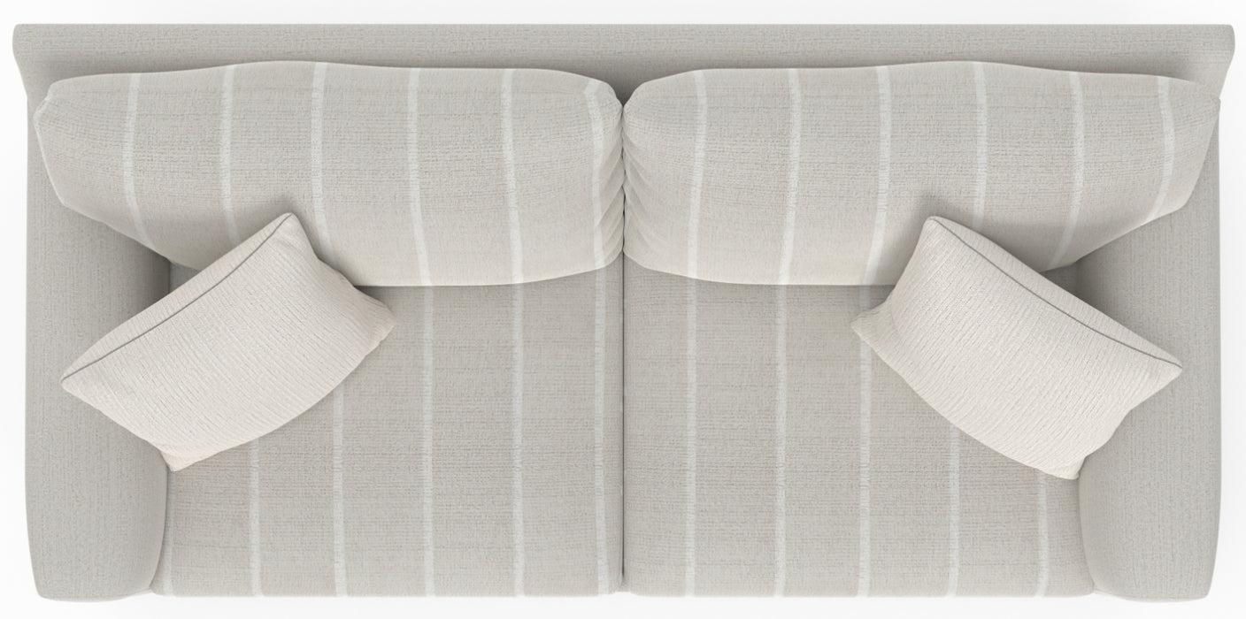 Jackson Furniture - Lindsey 3 Piece Living Room Set in Cotton - 2288-03-02-01-COTTON-MTO - GreatFurnitureDeal