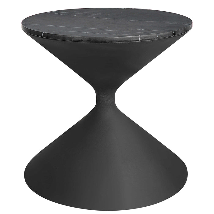 Uttermost - Time's Up Hourglass Shaped Side Table - 22888