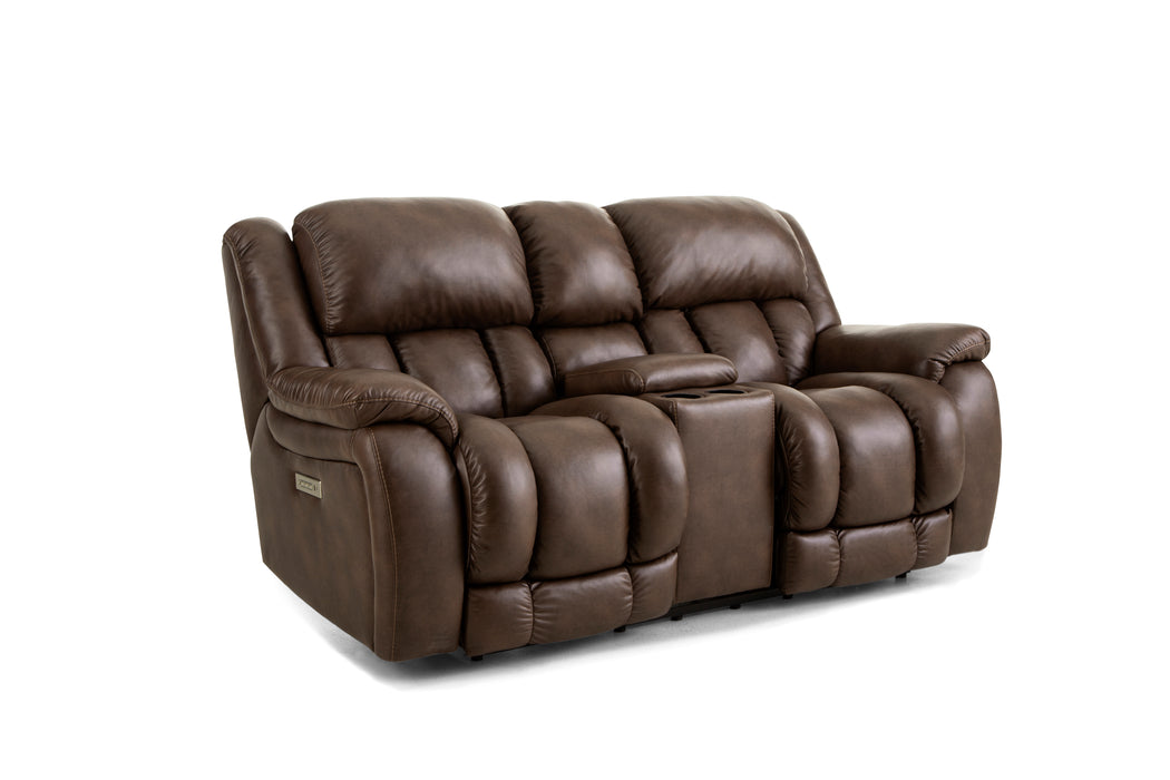 Motion Ease - Global Triple Power Loveseat with Zero Gravity Mechanism in Brown - 229-26-21 - GreatFurnitureDeal