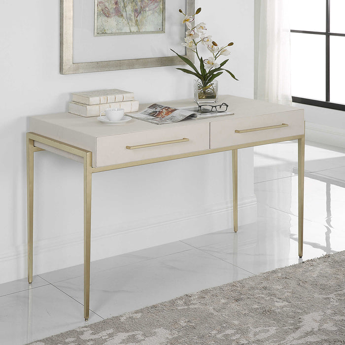 Uttermost - Jewel Modern White Desk - 22900