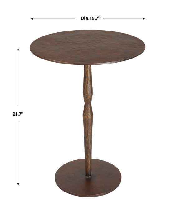 Uttermost - Industria Copper Bronze Accent Table - 22904