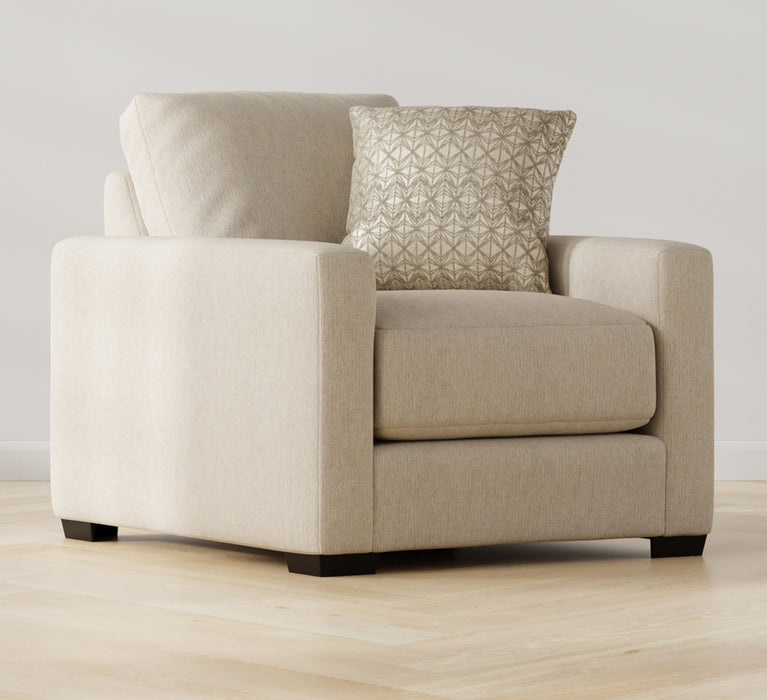 Jackson Furniture - Hyde Park 3 Piece Living Room Set in Porcelain - 2301-03-02-01-PORCELAIN-MTO - GreatFurnitureDeal